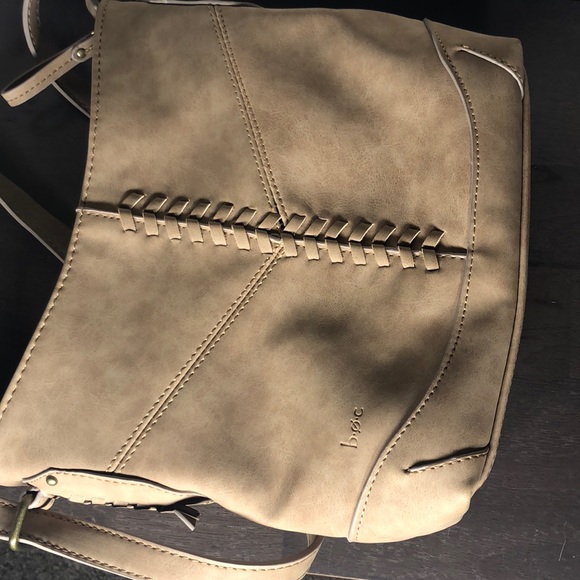 b.o.c. | Tan mid size purse with lace sides - Picture 3 of 8